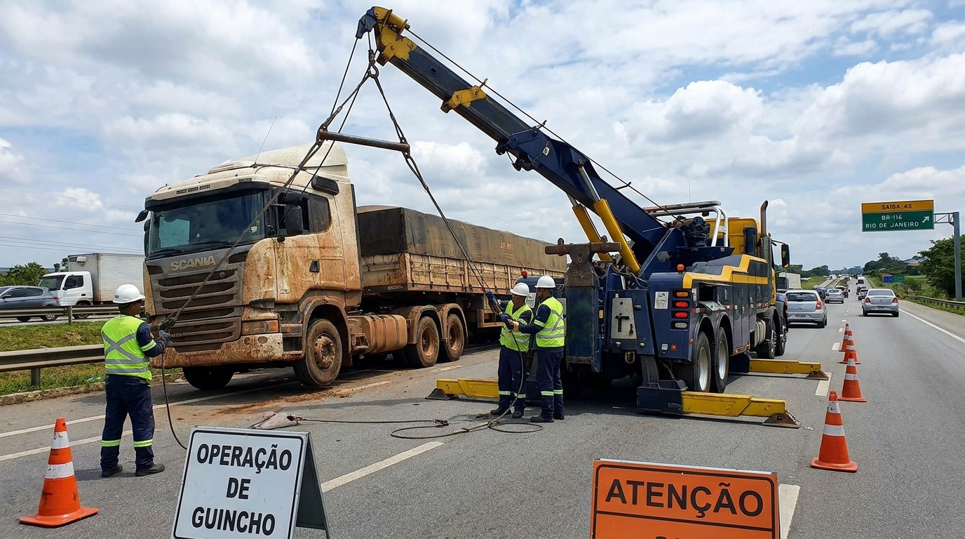 Guincho para Caminhão em Campos dos Goytacazes‑RJ