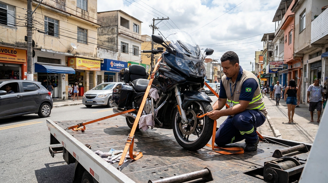 Guincho para Moto em Campos dos Goytacazes‑RJ
