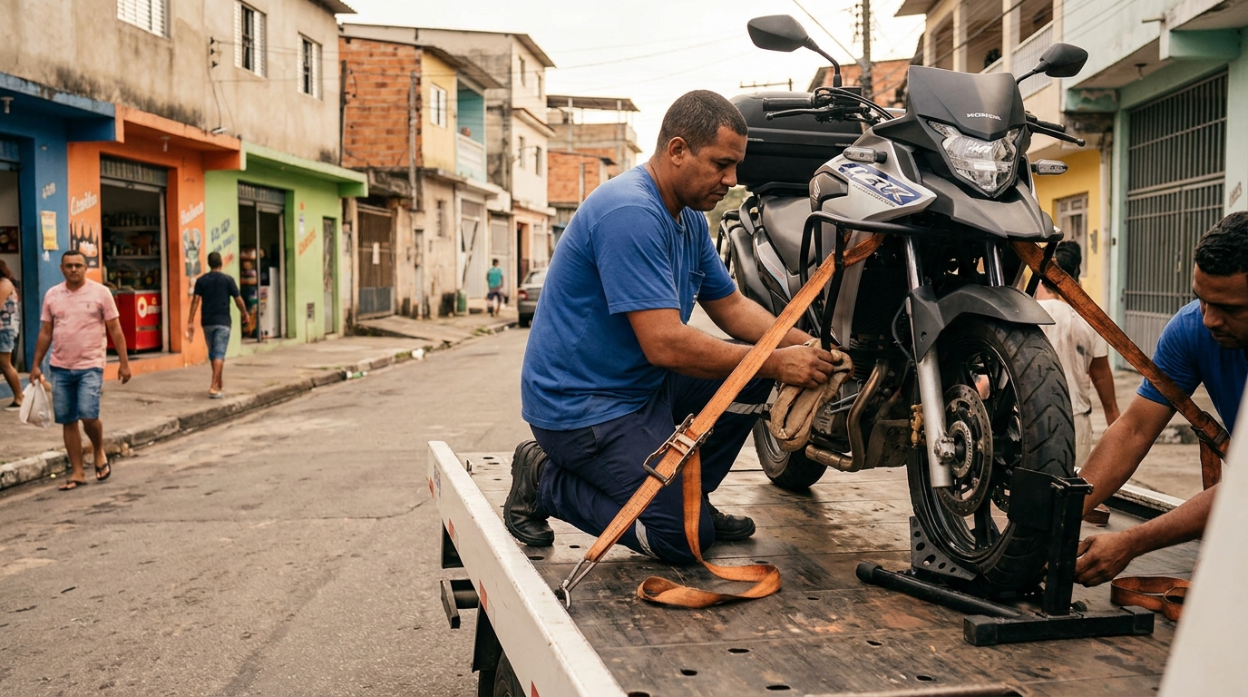 Guincho para Moto em Campos dos Goytacazes‑RJ